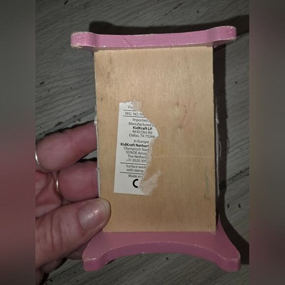 Vtg Kidkraft Wooden Dolls & Dollhouse Furniture Mixed Lot Princess Castle - Picture 11 of 16